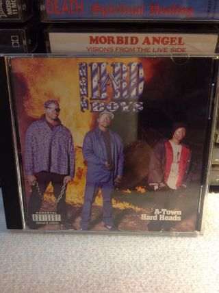 A - Town Hard Heads The Hard Boys Rare G - Funk.  No Limit Cash Money 1992