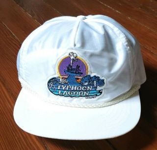 Rare Vintage Typhoon Lagoon Disney Water Park Hat - Walt World Orlando Souvenir