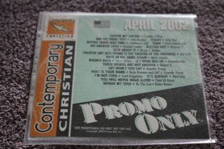 Promo Only Contemporary Christian Cd Series Rare April 2002 Out Of Print