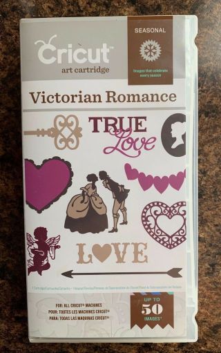 Cricut Cartridge - Victorian Romance - Rare
