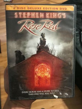 Rose Red (dvd,  2002,  2 - Disc Set) Stephen King Rare Oop Horror