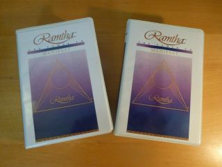 Ramtha Video Rare Out Of Print “the Power To Manifest” The Intensive 4 Vhs Tapes