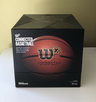 Wilson X Connected Basketball Rare Discontinued Lightly