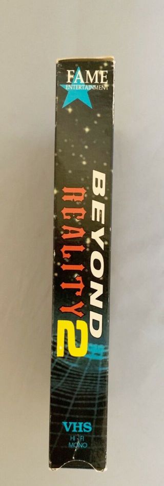 Beyond Reality 2 VHS Tape Horror Fame Entertainment 1993 Vintage Rare VG 3
