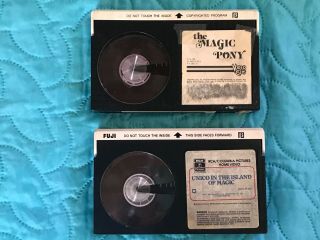 Unico in the Island of Magic and The Magic Pony RARE Betamax videocassette 3