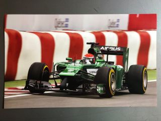 2015 Alexander Rossi’s Caterham Racing Formula 1 Print,  Picture,  Poster,  Rare