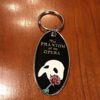 Vintage The Phantom Of The Opera Keychain Rare 1986 Really Useful Group Vtg 80s