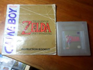 Legend Of Zelda Links Awakening Game,  Book (gameboy) Nintendo Rare