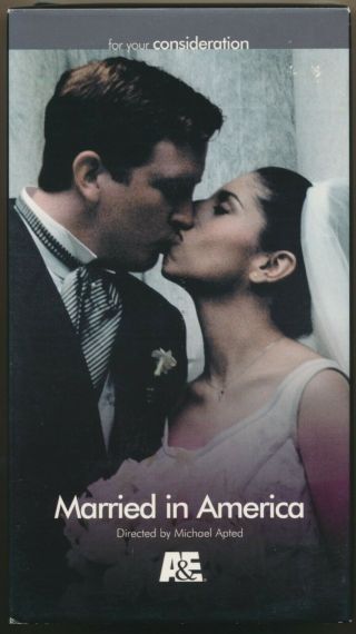 Married In America Rare A&e Documentary Screener " For Your Consideration " Vhs
