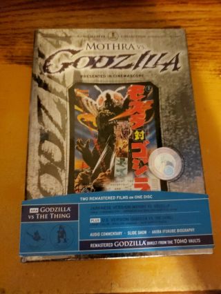 Mothra Vs.  Godzilla Dvd 2007 Japanese And Usa Version 1964 Rare
