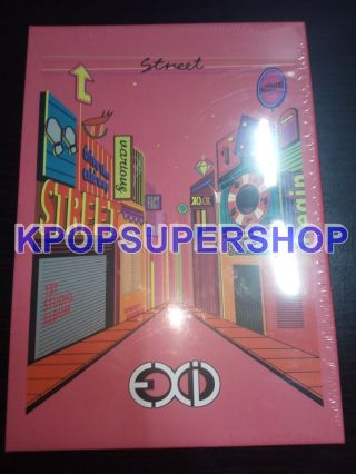 Exid 1st Studio Album Street Cd 80 Pg Photobook Photocard Oop Rare