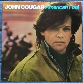 John Cougar (mellencamp) American Fool Rare Promo 12 X 12 Poster Flat 