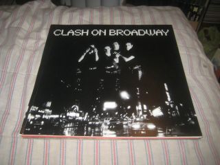 The Clash - (clash On Broadway) - 1 Poster Flat - 2 Sided - 12x12 Inches - Very Rare