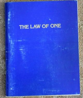 Rare The Law Of One By Ra - Transcripts,  L/l Reasearch - Don Elkins