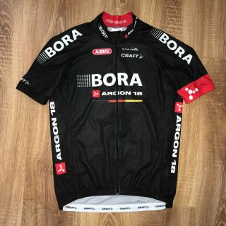 Bora Argon 18 Craft Rare Black Cycling Jersey Size M