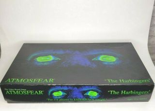 1995 Mattel Atmosfear The Harbingers Vcr Board Game Vhs Game Rare 100 Complete