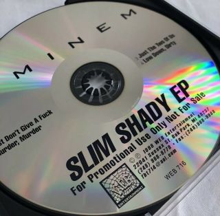 Eminem Slim Shady Ep Promo Demo Cd Rare Collectors Re Issue