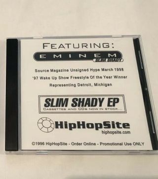 Eminem Slim Shady EP Promo Demo CD Rare Collectors Re Issue 2