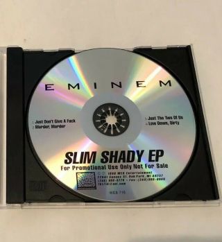Eminem Slim Shady EP Promo Demo CD Rare Collectors Re Issue 4