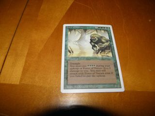 3 Force of Nature MTG Magic The Gathering Revised Green Rare NM - 3
