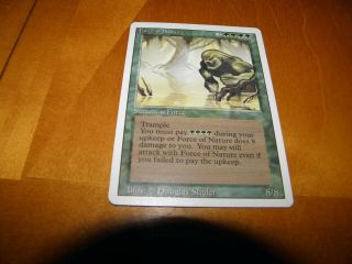 3 Force of Nature MTG Magic The Gathering Revised Green Rare NM - 5