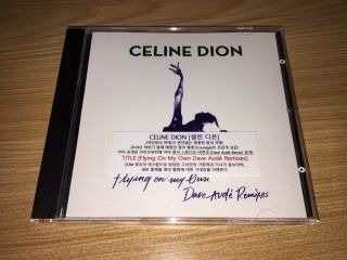 Celine Dion Flying On My Own Korea 5track Official Remixes Promo Cd / Mega Rare
