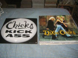 Dixie Chicks - (kick Ass) - 1 Poster Flat - 2 Sided - 12x12 - Nmint - Rare