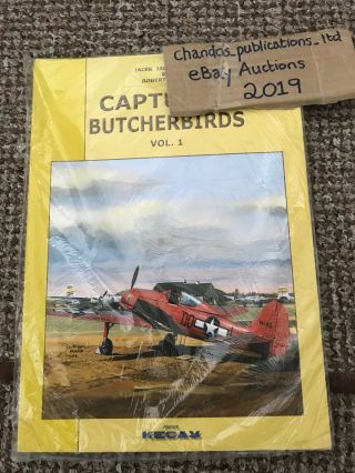 Captured Butcherbirds Vol.  1 - Focke Wule Fw 190 - Jackiewicz & Bock - Rare Oop