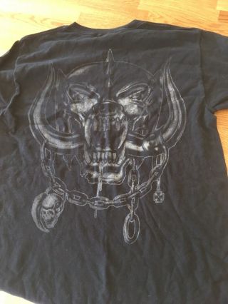 Motorhead rare tour shirt 2007 Born To Lose Live To Win item (Lemmy) 2