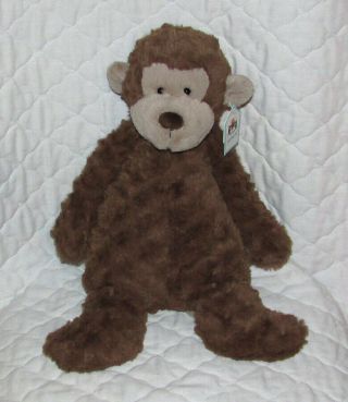 Cute Jellycat Charmed Maurice Monkey 15 " Plush W/ Tag - Retired Rare