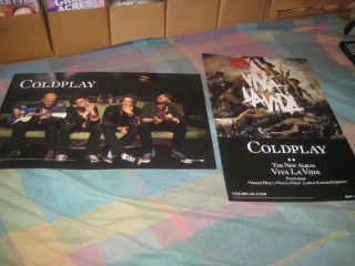 Coldplay - (viva La Vida) - 1 Poster - 2 Sided - 11x17 - Nmint - Rare