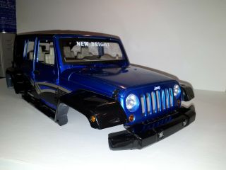 Rare | Bright Jeep Wrangler Hard Body 1:10 Scale Crawler Scx10
