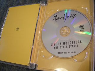 Rare Pal Dvd Jimi Hendrix Live In Woodstock And Other Stages Masterplan Mp 42056