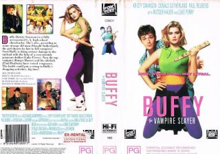 Buffy The Vampire Slayer {1993} Rare Vhs Tape Comedy