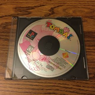 Tomba (sony Playstation 1,  1998) Rare Ps1 Disc