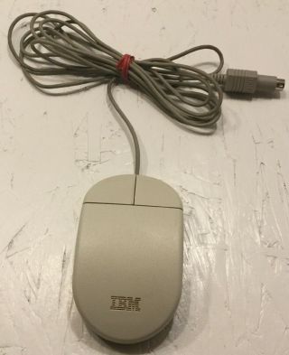 Vintage Ibm Ps/2 Mouse 2 Button Rare 33g5430
