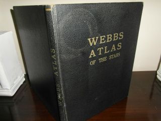 Vintage Collectable Webbs Atlas Of The Stars Constellations Universe Rare