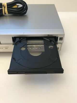 Panasonic DVD VCR Player Combo Recorder w/ Remote & AV Cables PV - D4735S Rare 2