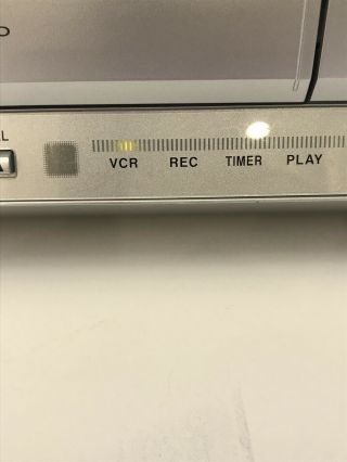 Panasonic DVD VCR Player Combo Recorder w/ Remote & AV Cables PV - D4735S Rare 3