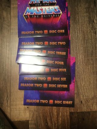 Masters of the Universe:30th Anniversary Collectors Edition DVD Box Set RARE LTD 6