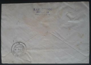 VERY RARE 1946 Germany (Allied Occ) Regd Cover ties 13 stamps w Strausberg local 2