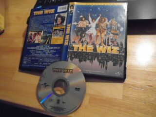 Rare Oop The Wiz Dvd Film Wizard Of Oz Michael Jackson Diana Ross Richard Pryor