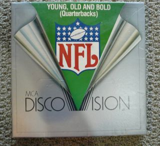 NFL Gamebreakers,  The Runners,  Quarterbacks,  Set Of Three Laserdisc.  Very Rare 3