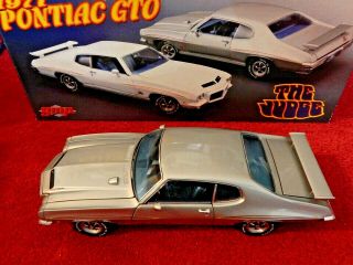 1/24 Gmp Silver 1971 Pontiac Gto The Judge 131 Of Only 350 Made.  Very Rare