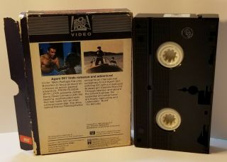 FROM RUSSIA WITH LOVE RARE OOP CBS/FOX VHS 1963 JAMES BOND 007 SEAN CONNERY 3