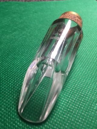 Selmer Glass Crystal Clarinet Mouthpiece Italy Rare Plays Great Hardly Played 3