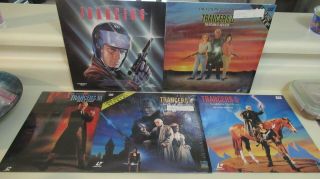 Trancers 1,  2,  3,  4 & 5 Laserdisc - Trancers I,  Ii,  Iii,  Iv & V Laserdisc Rare