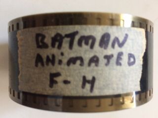 Batman Mask Of The Phantasm (1993) 35mm Trailer Animated Series Movie Rare