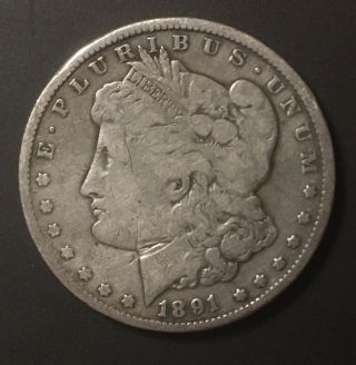 1891 Cc Morgan Silver Dollar $1 Coin You Grade Carson City Rare Key Date