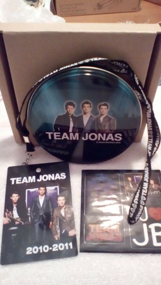 Jonas Brothers Fan Club Pack,  Dvd,  Lanyard,  More Rare Getting Htf